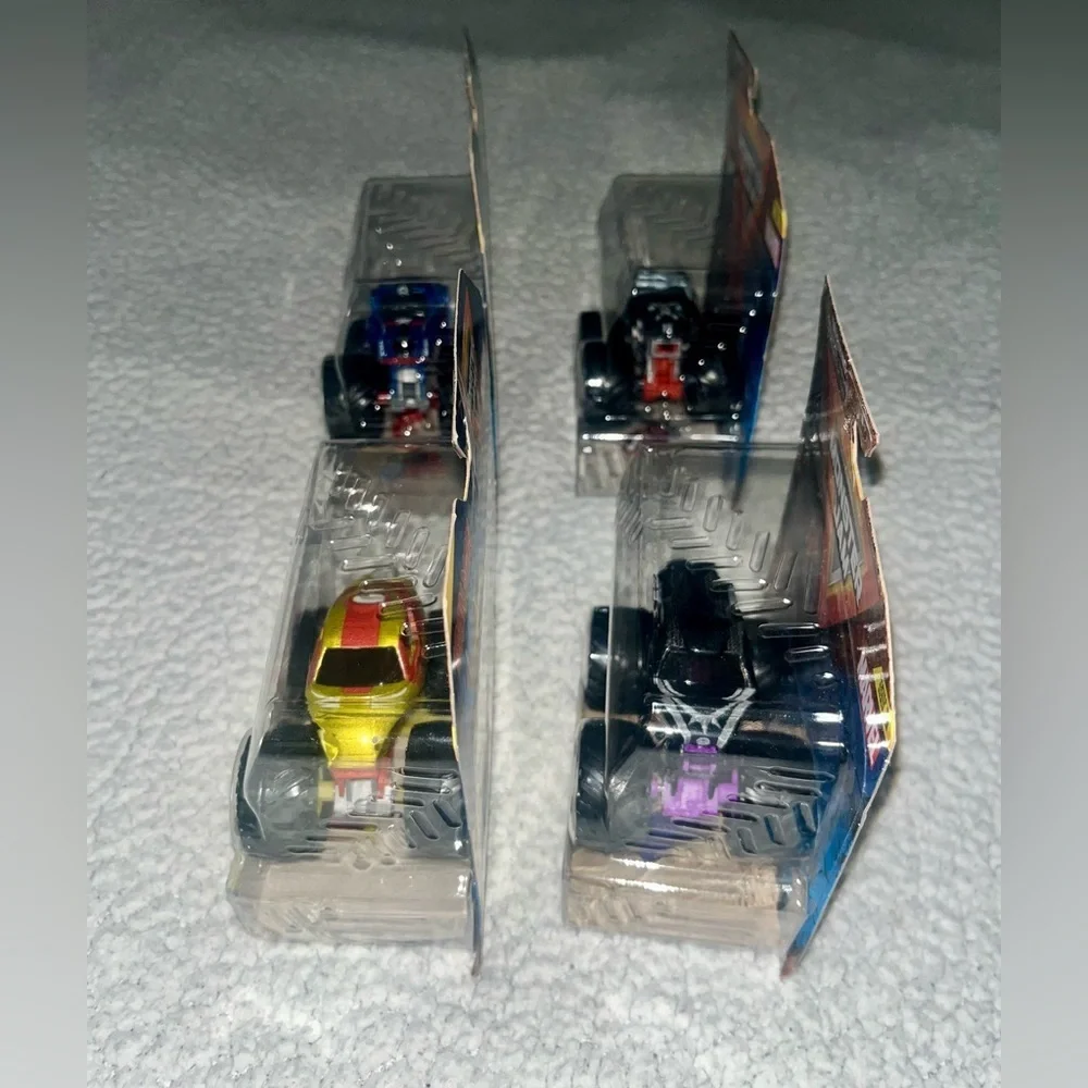 Marvel Monster Jam complete 4pack set